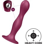 SATISFYER - DILDO IN SILICONE DOPPIA PALLA GRANATO | Pasio